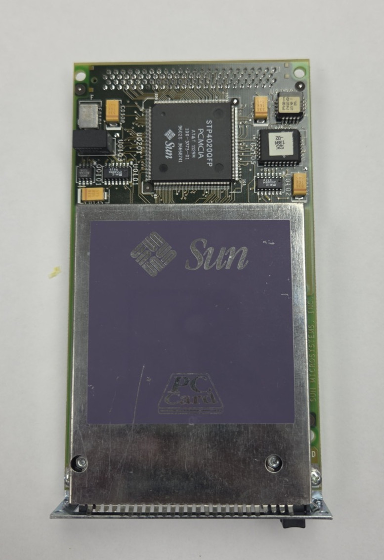 Sun Microsystems 501-2367 X1030A PCMCIA Interface SBus Controller Adapter Card