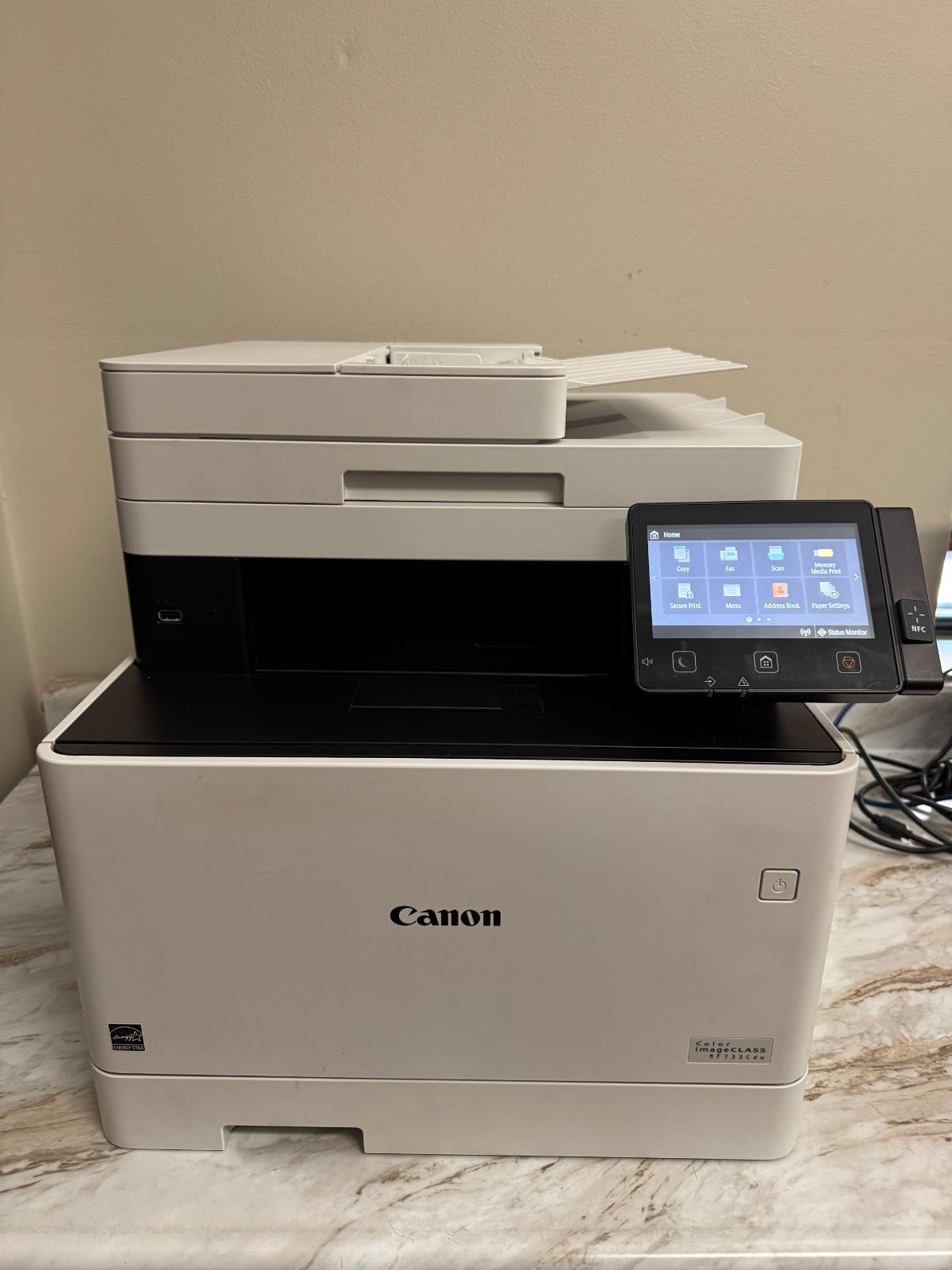 Canon imageCLASS MF733Cdw All-In-One Color Laser Printer - Read