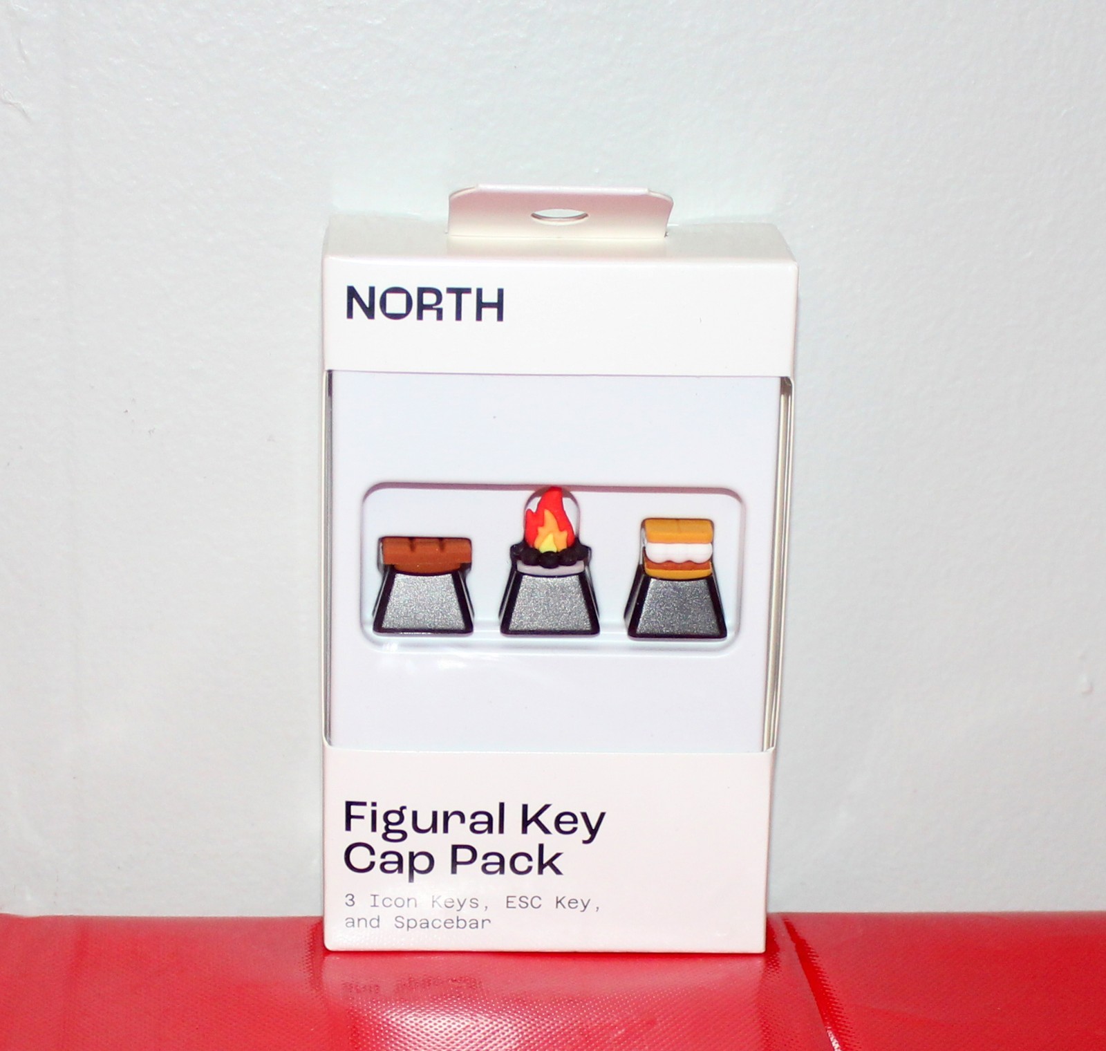 North Figural Key Cap 5 Pack-Keyboard Keycap-Black Smores-New