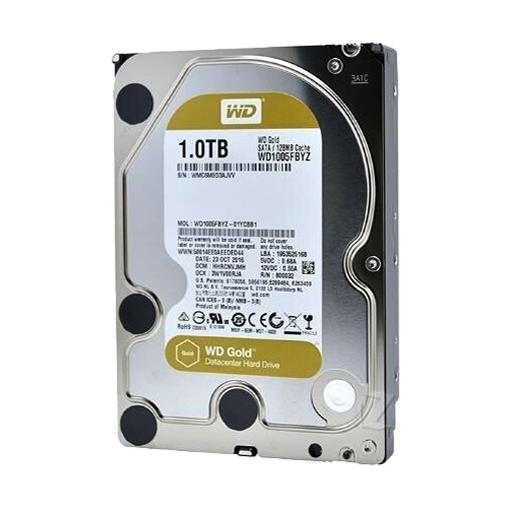 Western Digital Gold WD1005FBYZ 1 TB,Internal,7200 RPM,3.5 inch Hard Drive