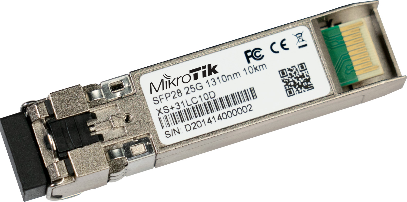 Mikro Tik XS+31LC10D Module 1.25G SFP 10G SFP+ and 25G SFP28 Combined