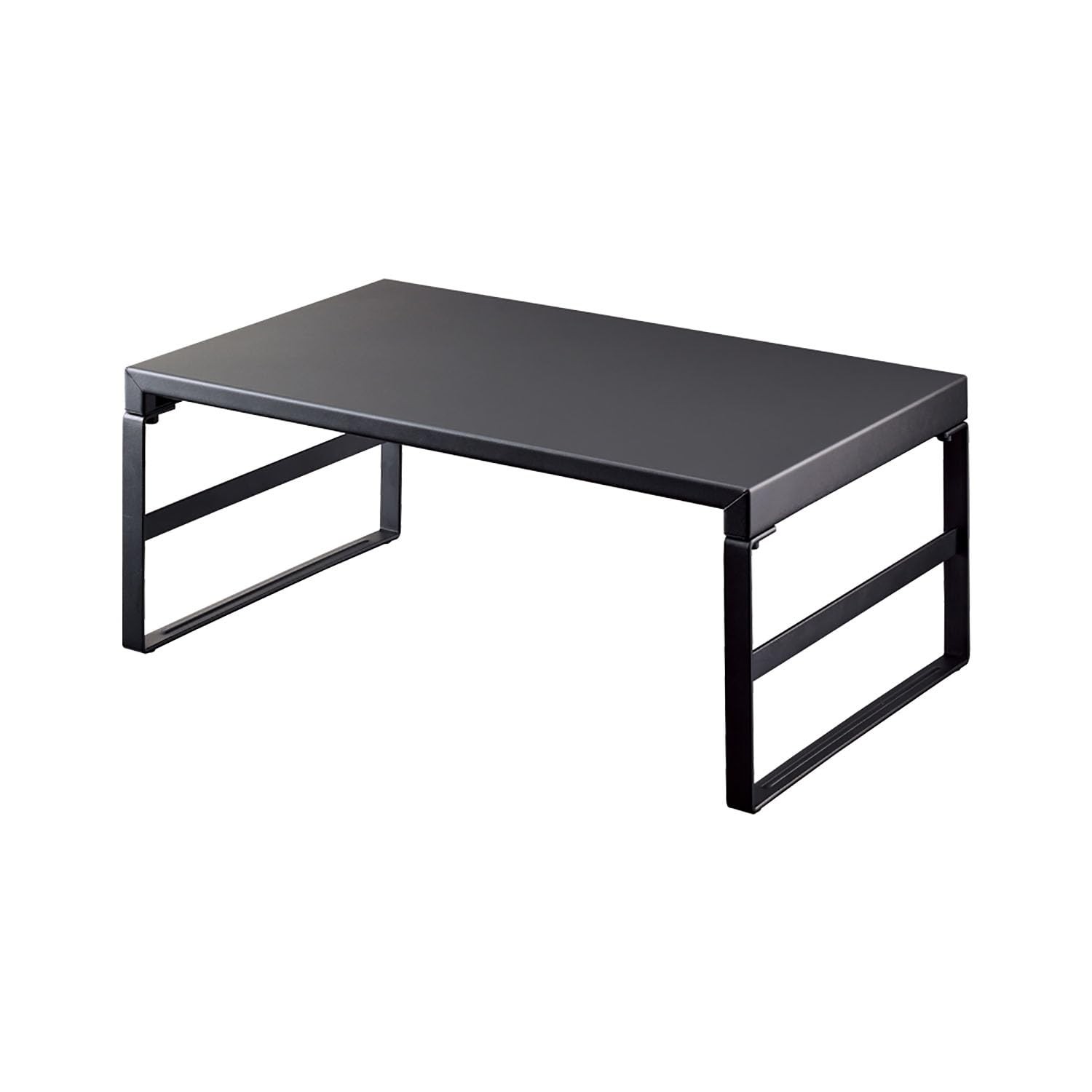 Lihit Lab A7331-124 Computer Stand, Monitor Desktop Matte Black