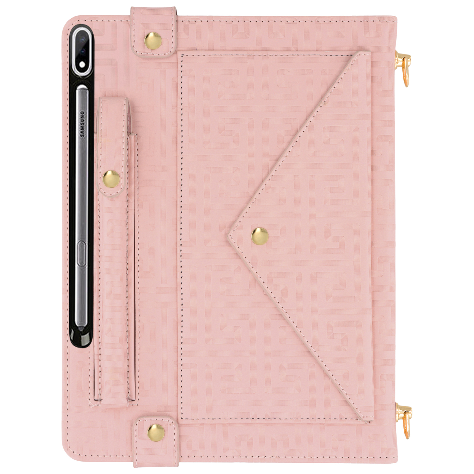 Business PU Leather Flip Wallet Cover For Galaxy Tab S8/S9/S10 Ultra/S9 FE+/S9+