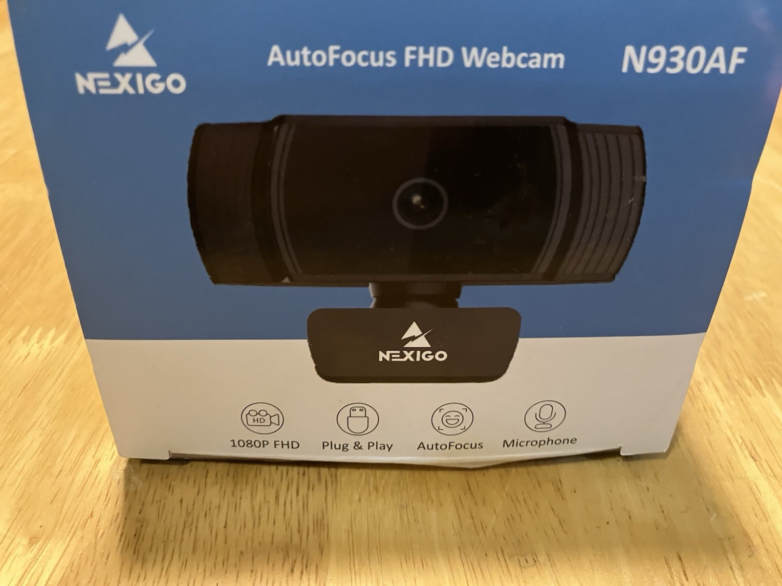 NEW NexiGo N930AF 1080P AutoFocus Webcam | FHD USB Camera w/ Mic | Plug & Play