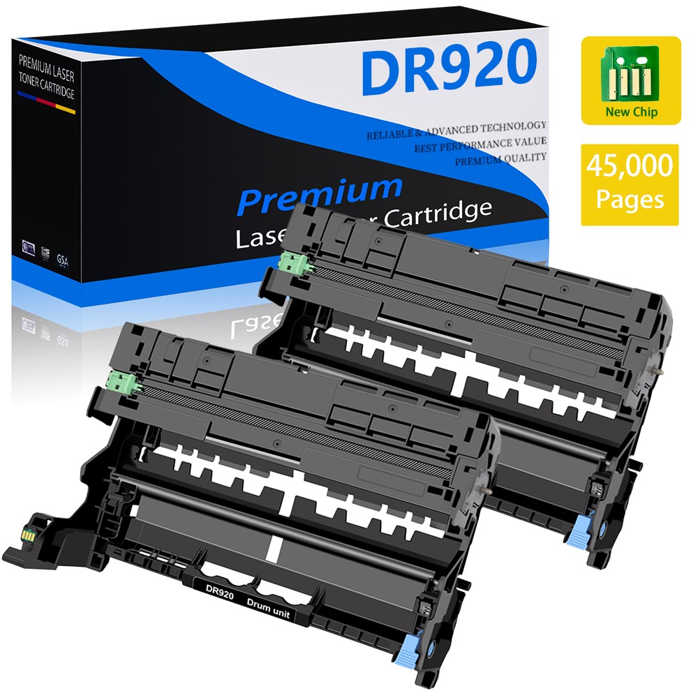 2 Pack DR920 Drum Unit for Brother HL-L5210DN HL-L5215DW HL-L6210DW HL-L6210DWT