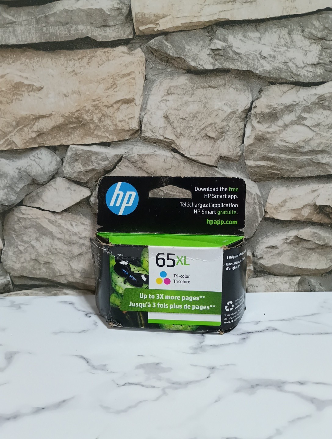 Genuine HP 65XL (N9K03AN) Tri Color Ink Cartridge 12/2025 New HP 65 XL Read Desc