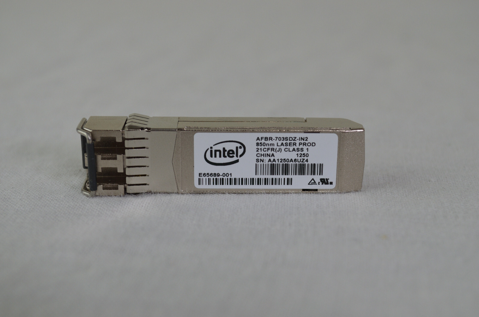 Genuine Dell Intel 10Gb SR SFP+ Transceiver Module 850nm Short Range 300M LC-LC