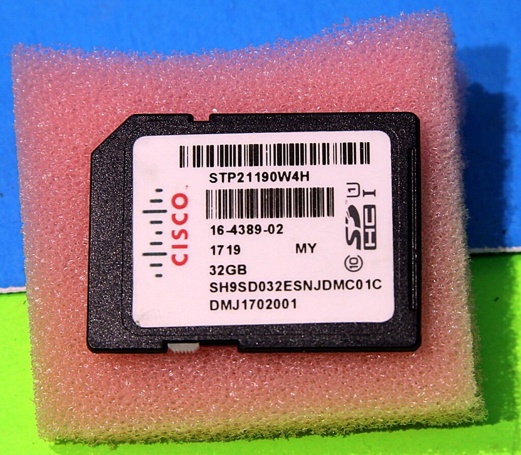 UCS-SD-32G-S GENUINE CISCO 32GB SD CARD MODULE FOR UCS Servers 16-4389-02