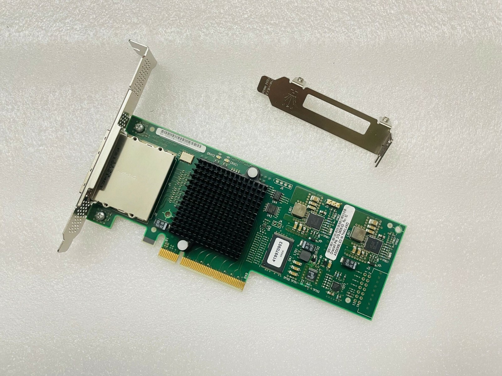 Sun 375-3609-03 Oracle 8 Port 6 Gb/s Dual Port SAS SATA Raid Card Adapter PCIe