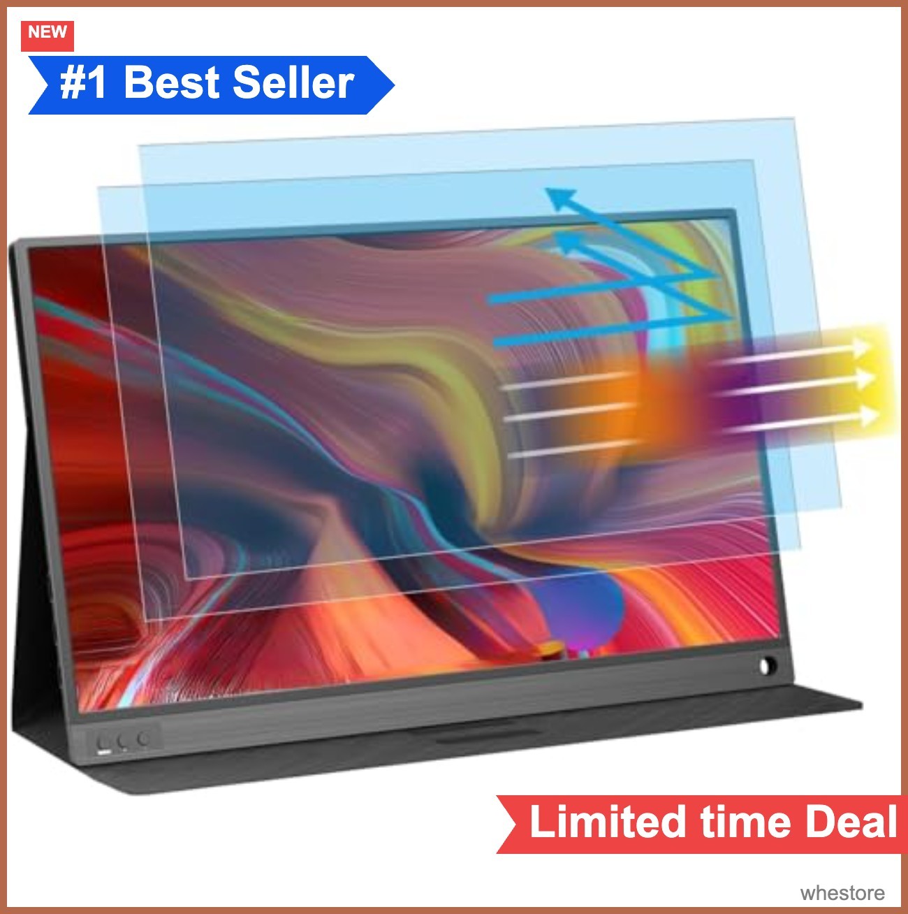 2 Pack 17.3 Inch Screen Protector Anti Blue Light Anti Glare Matte for Portable
