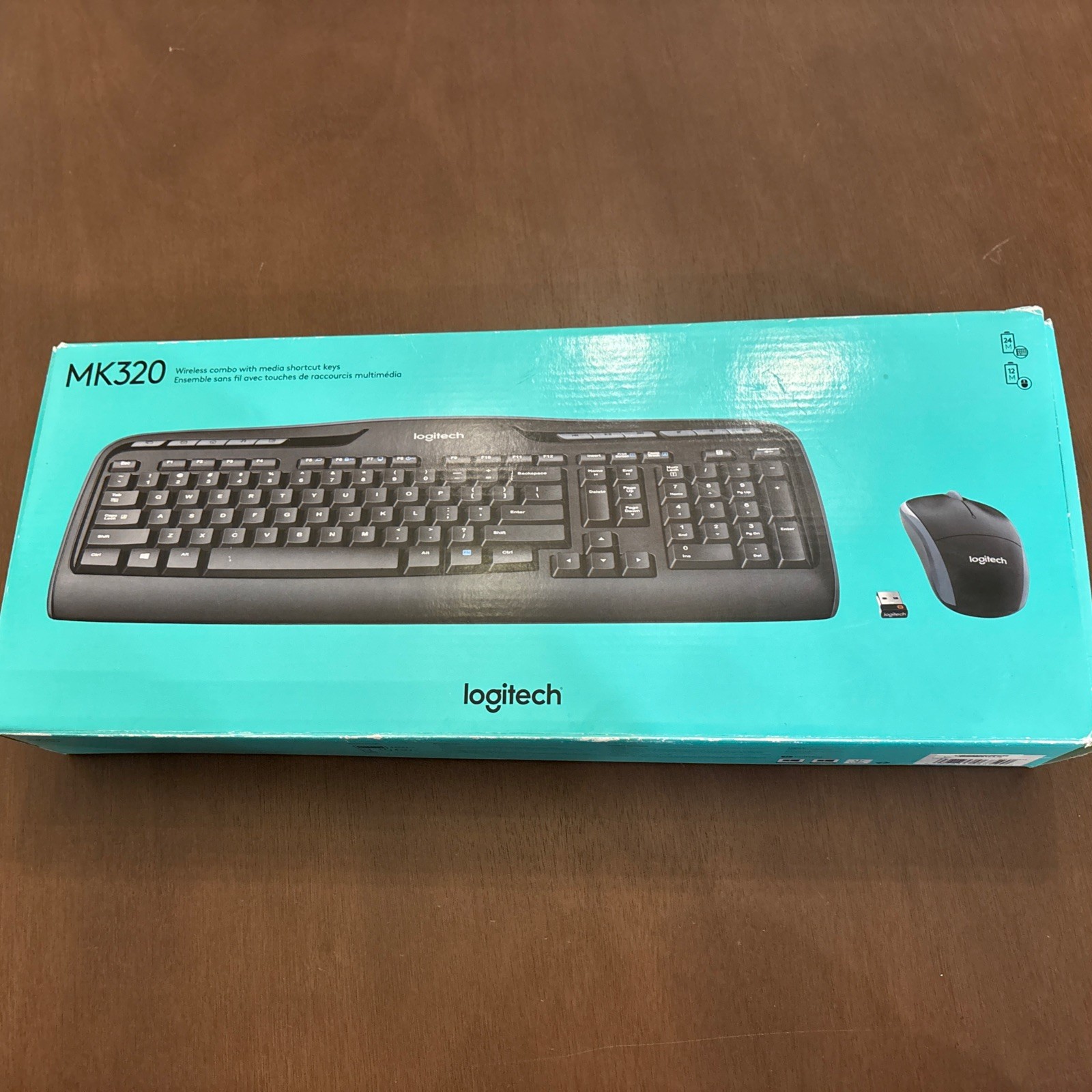 Logitech Wireless Keyboard Only MK320 Black #W2087