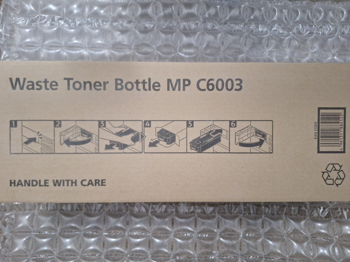 waste toner bottle mp c6003 Richo