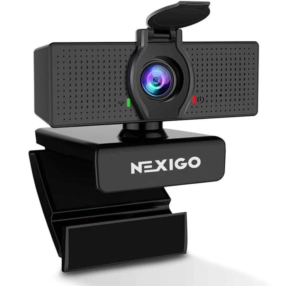 NexiGo N60 1080P Web Camera, HD Webcam with Microphone & Privacy Cover, USB Comp