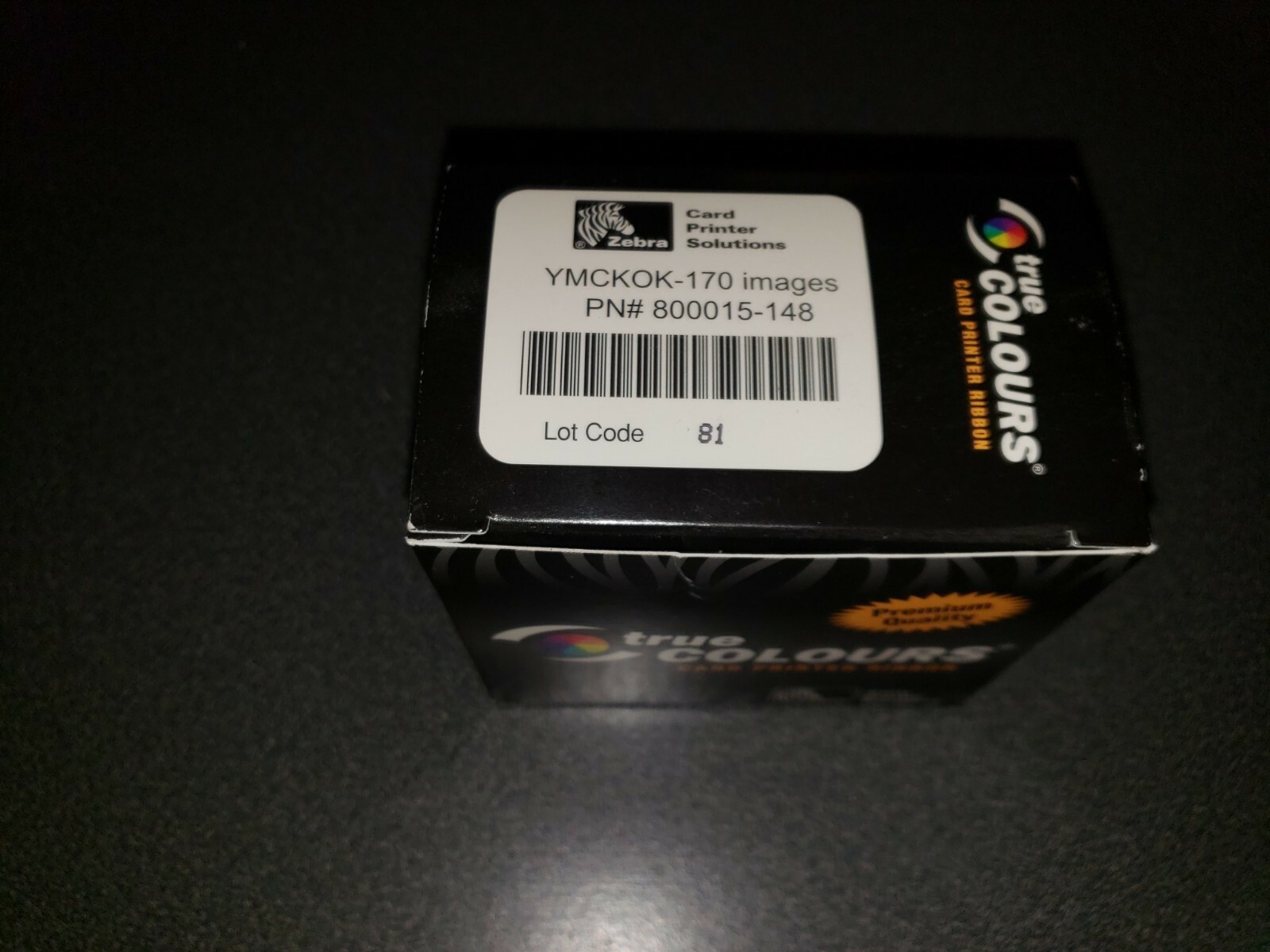 Zebra 800015-148 YMCKOK Color Ribbon -170 Prints *Genuine*  