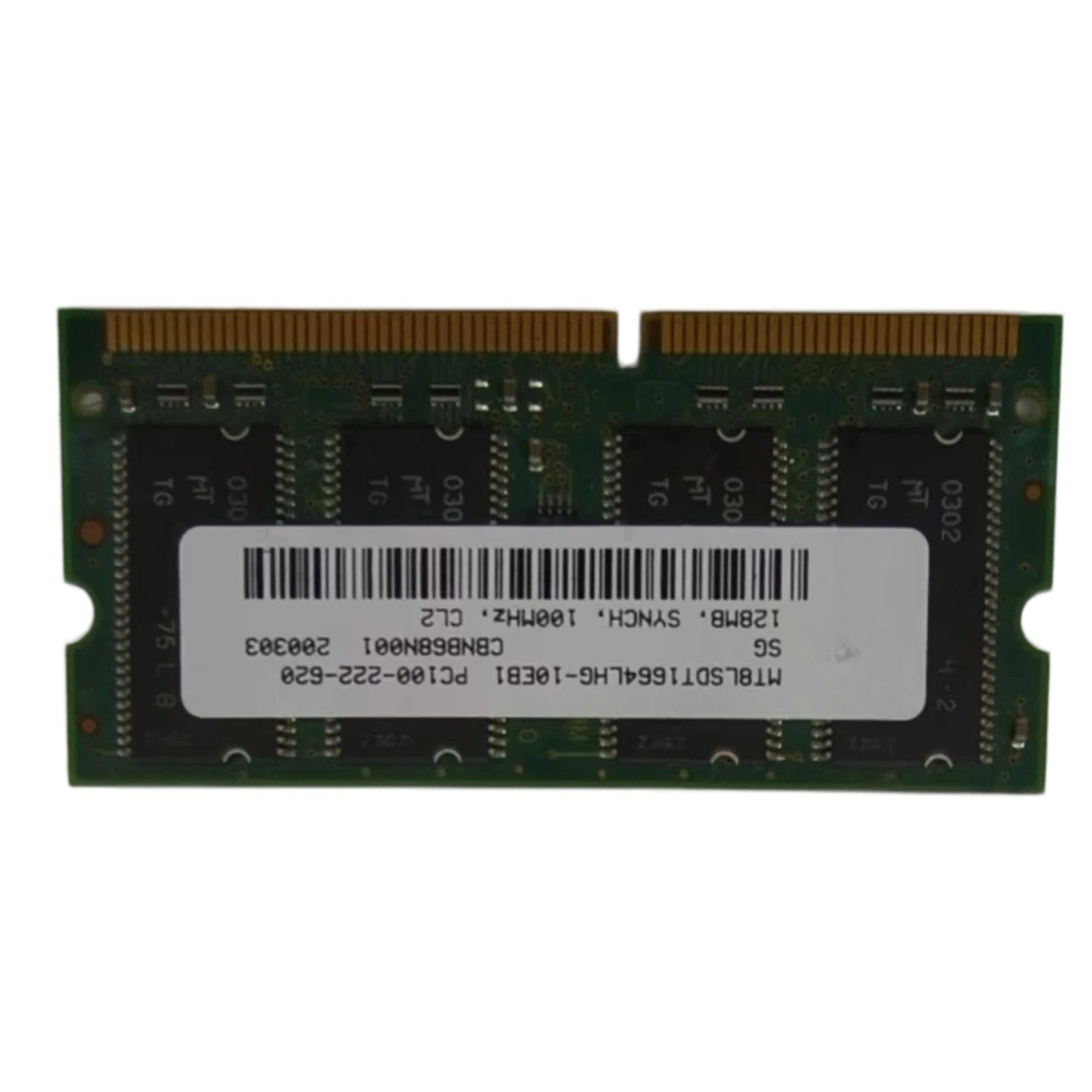 128MB Memory PC100-222-620 Fits For Micron Printer Parts MT8LSDT1664HG-10EB1