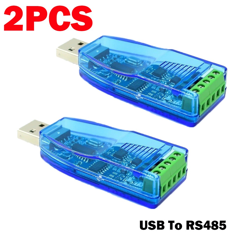 2x USB To RS485 Upgrade Converter V2.0 Standard RS-485 A Connector Board Module