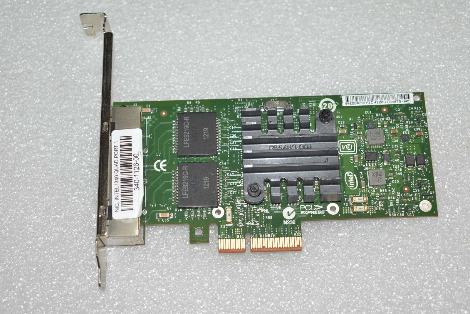 Genuine Intel I350-T4 Quad Port PCI-E x4 Ethernet Server Adapter i350t4