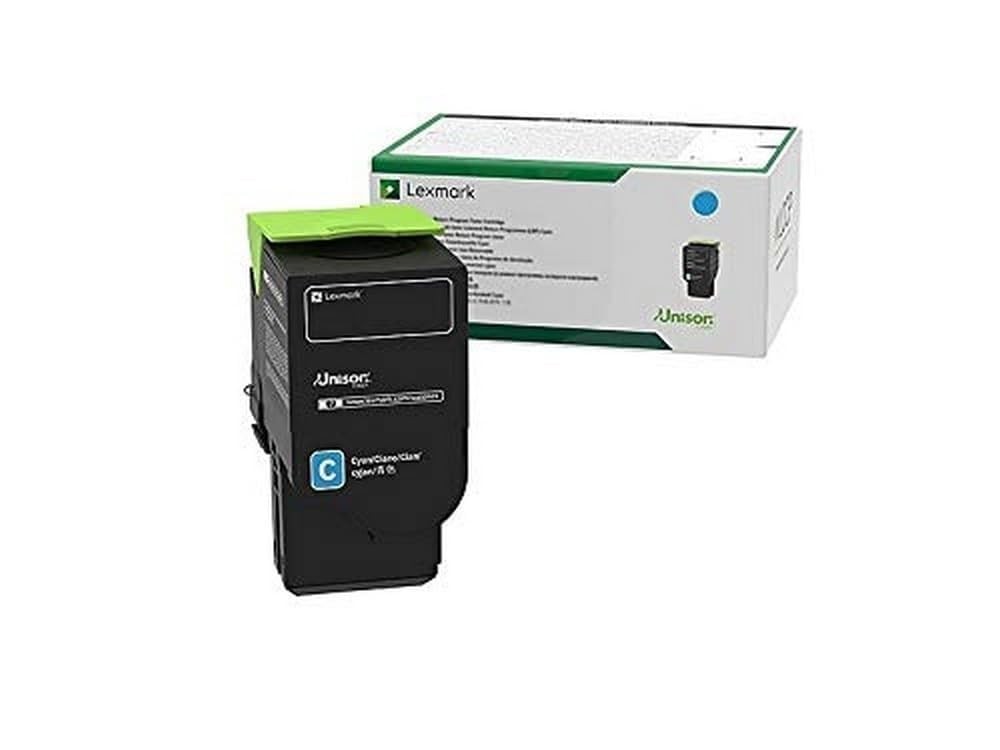 Original Lexmark 78C1XC0 Cyan Toner. New Sealed Box, We Ship Fast
