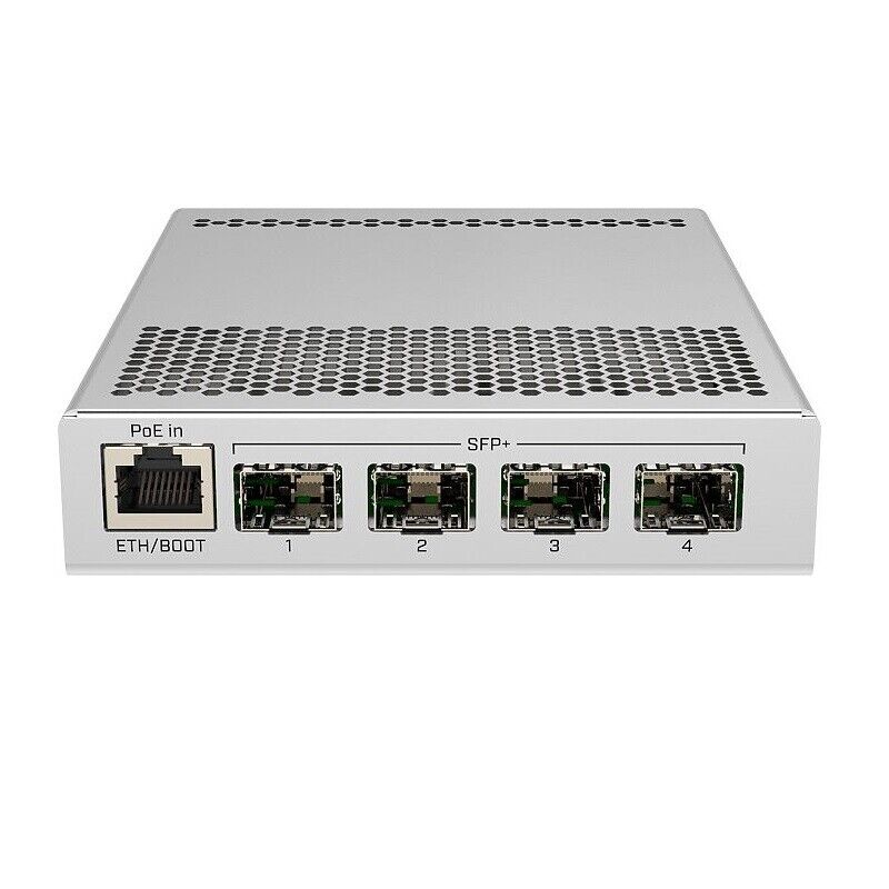 Mikrotik CRS305-1G-4S+IN Cloud Router Switch 4xSFP+ 1x GLAN PoE-In L5 RouterOS