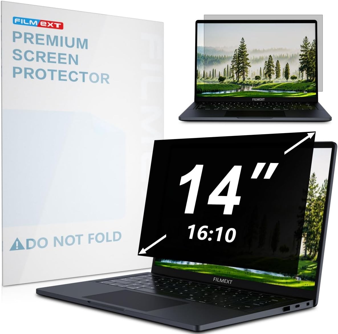 14 Inch Laptop Privacy Screen with 16:10 Aspect Ratio for Enhanced Privacy