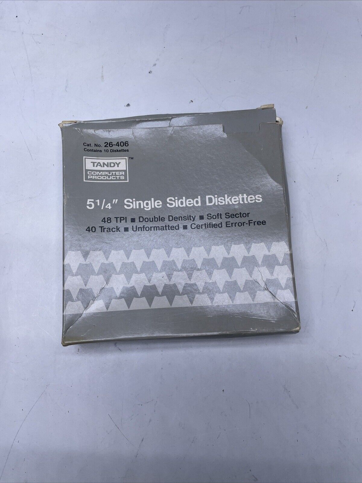 Sealed Tandy 26-406 10 Diskettes 5 1/4\