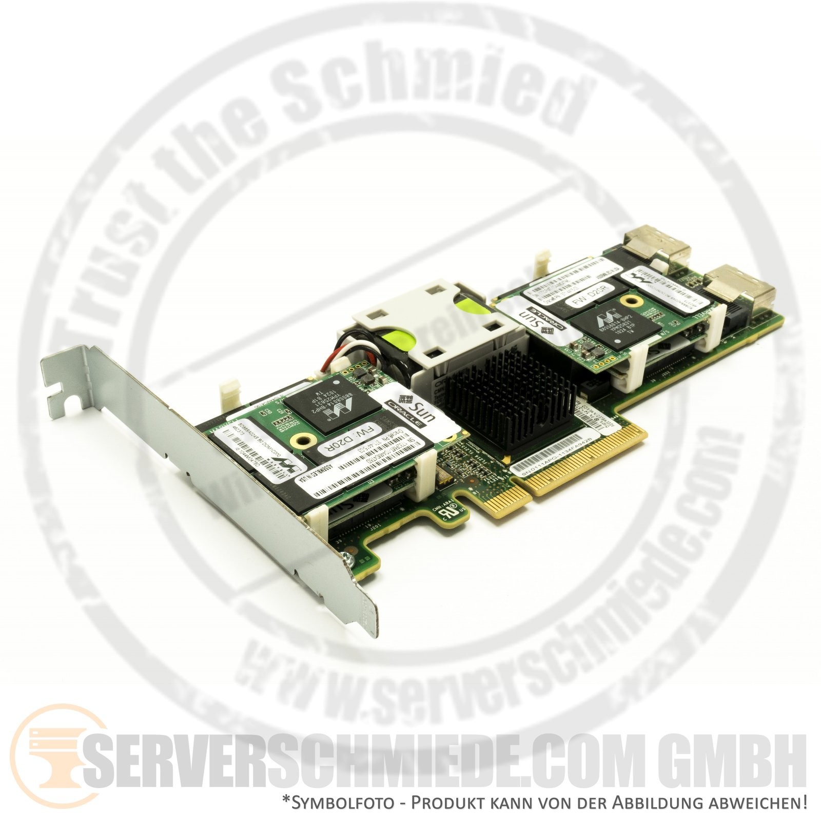 Sun Oracle 541-3731-08 ZFS Flash Accelerator F20 96GB PCIe x8 SAS HBA 4x 24GB Fl