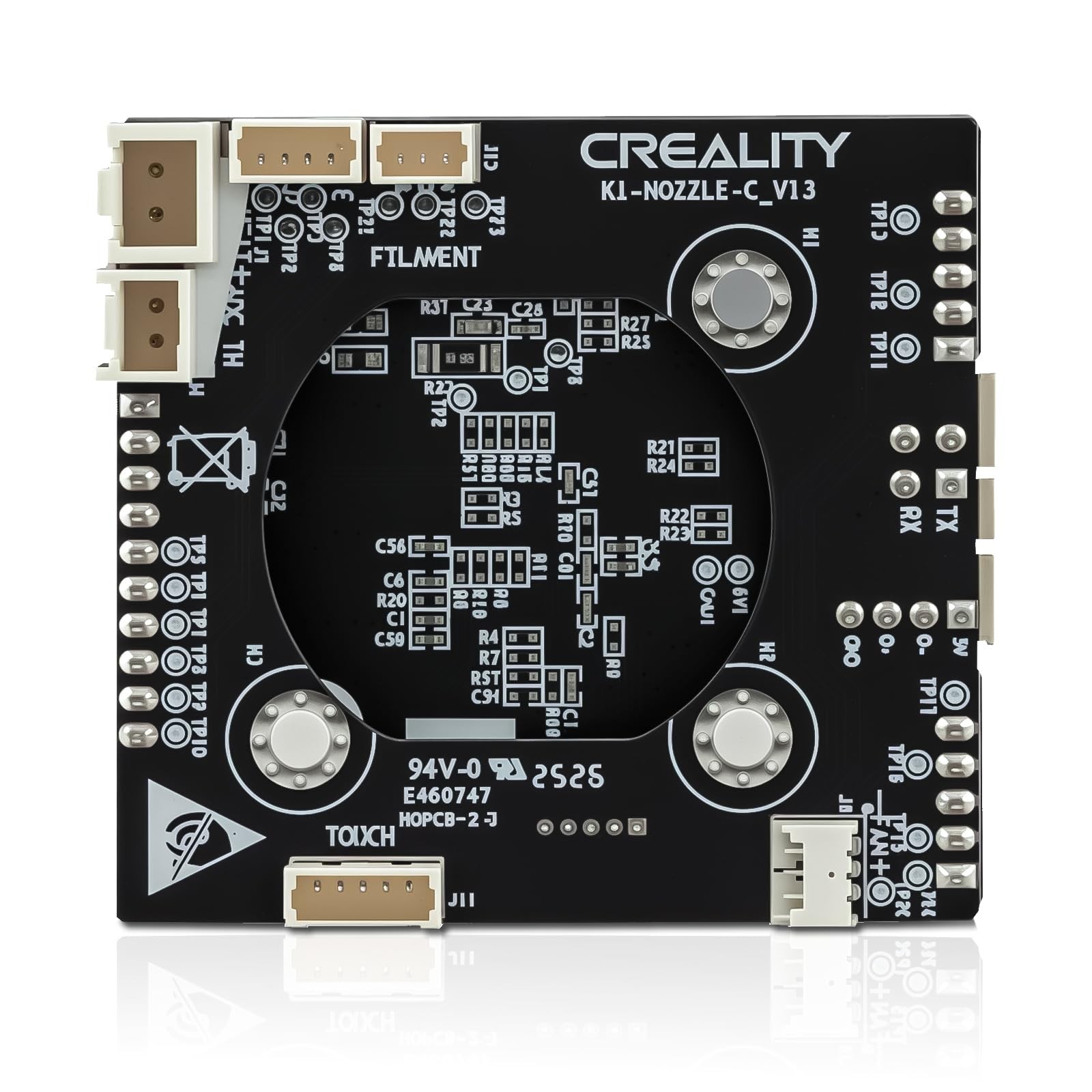 Creality Official Upgrade K1C/K1 SE/K1 MAX Hotend Adapter Plate, OEM PCB Nozz...