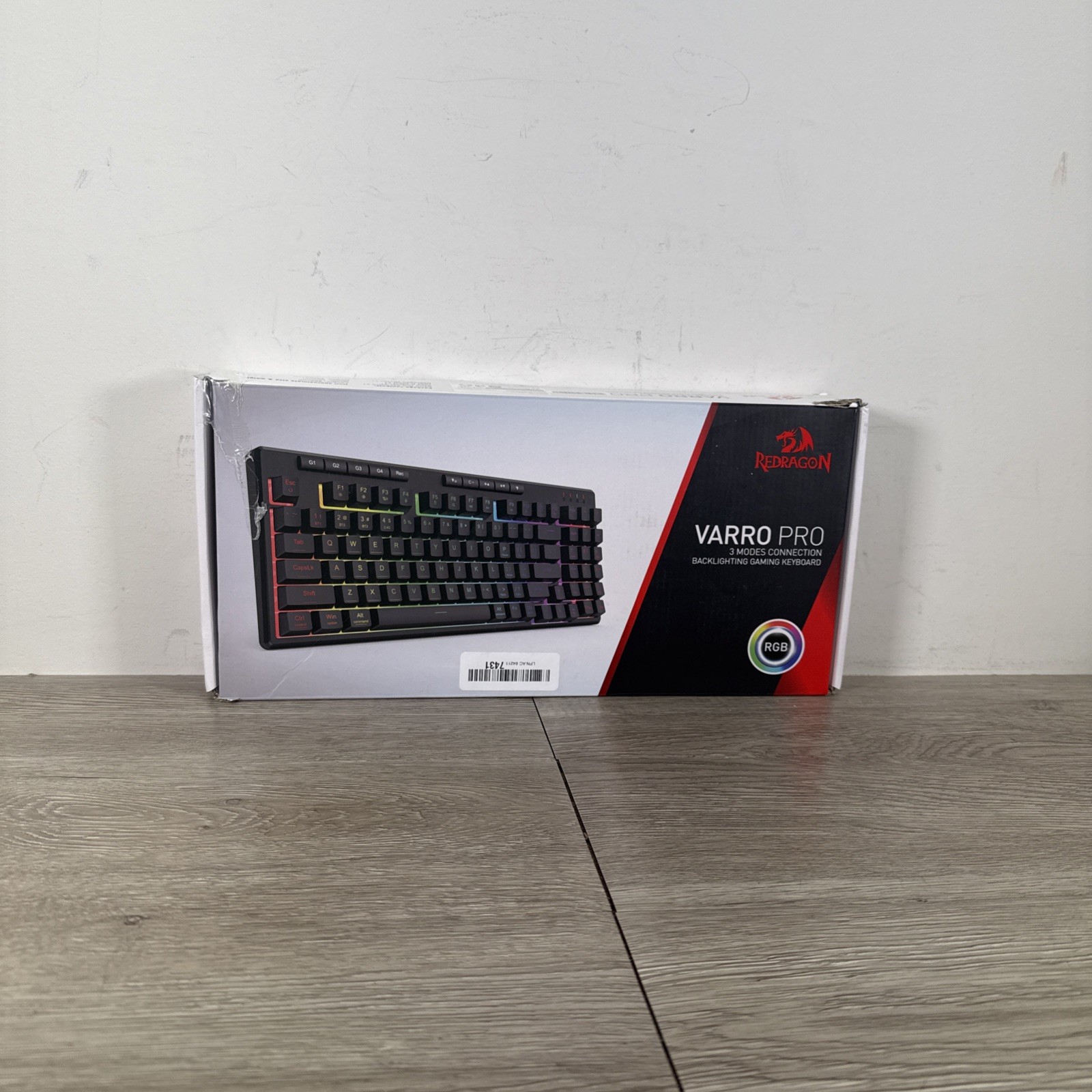 Redragon K517 Varro Pro Wireless Gaming 3 Mode Connection Keyboard w/Macro Keys