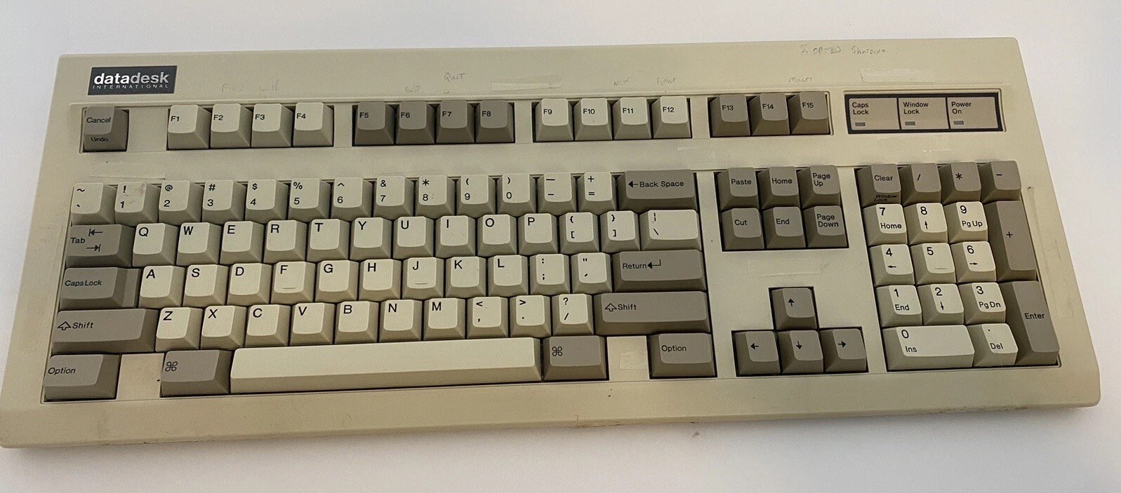 Datadesk International Keyboard Mac 101 Computer
