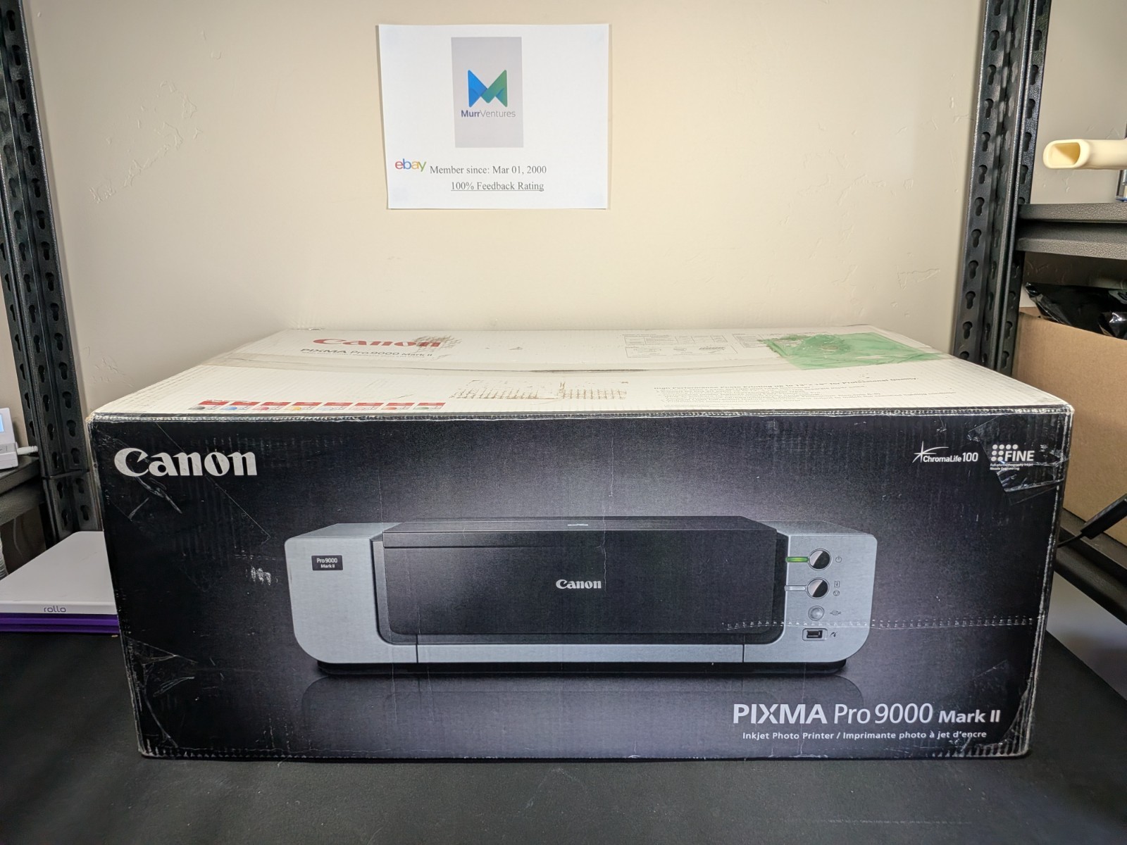 Canon PIXMA Pro9000 Mark II Professional Photo Printer Open Box New Never Used