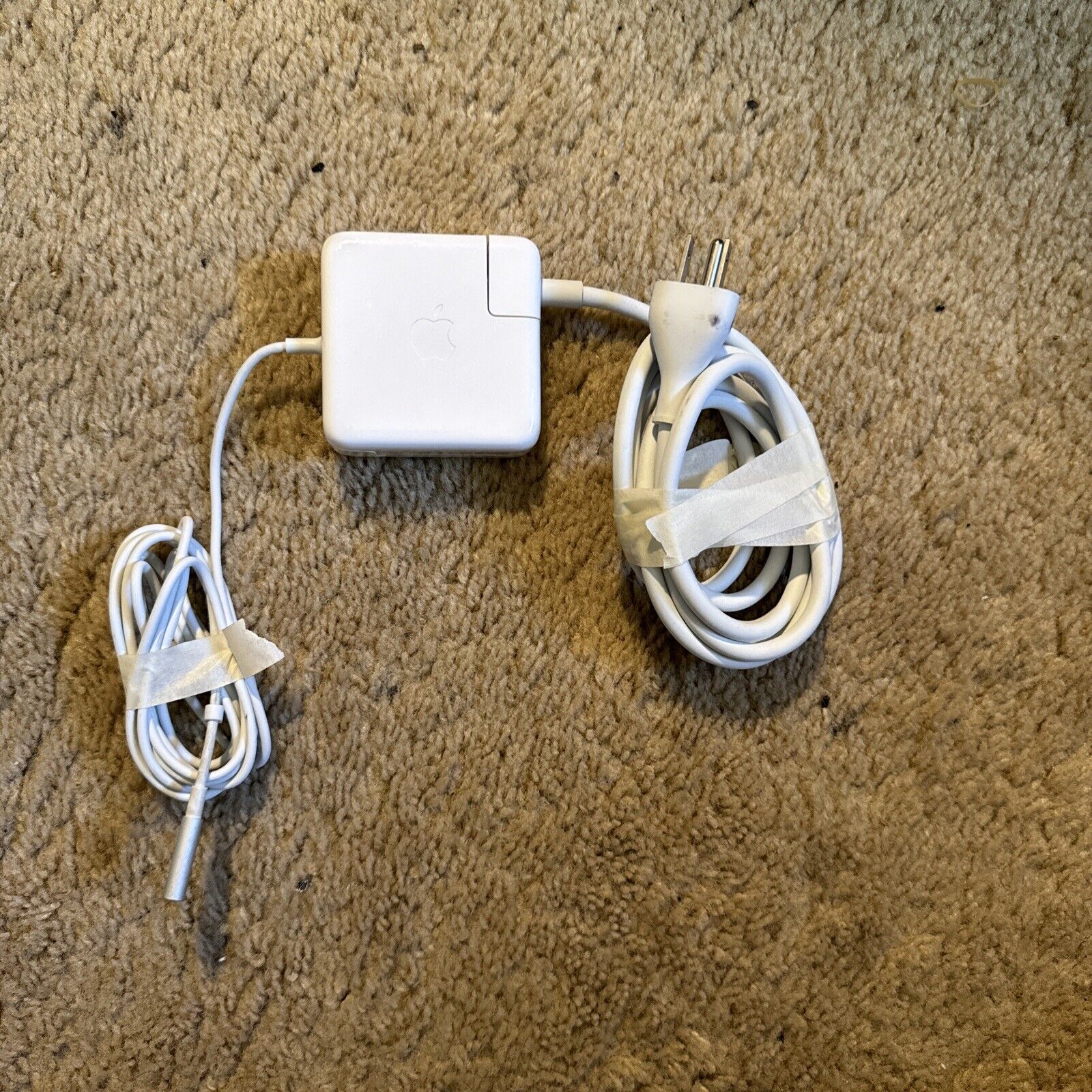 Original OEM Apple 60W Macbook Pro L Tip MagSafe Charger A1344 & Power Cord