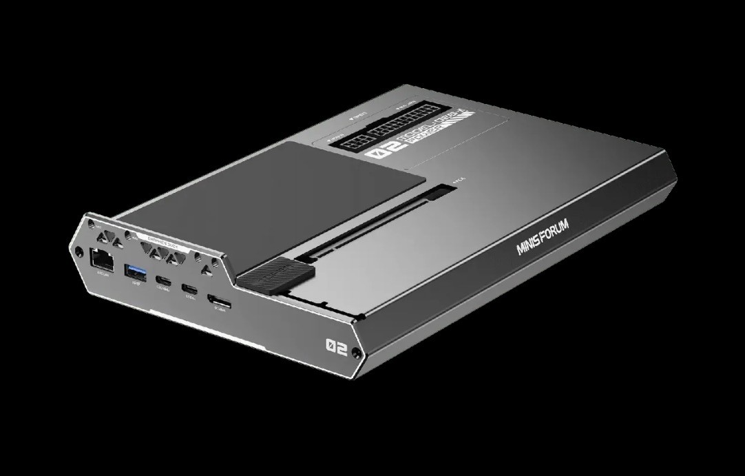 MINISFORUM DEG2 eGPU Docking Station for OCuLink and USB4 V2 (TB5) - New, USA