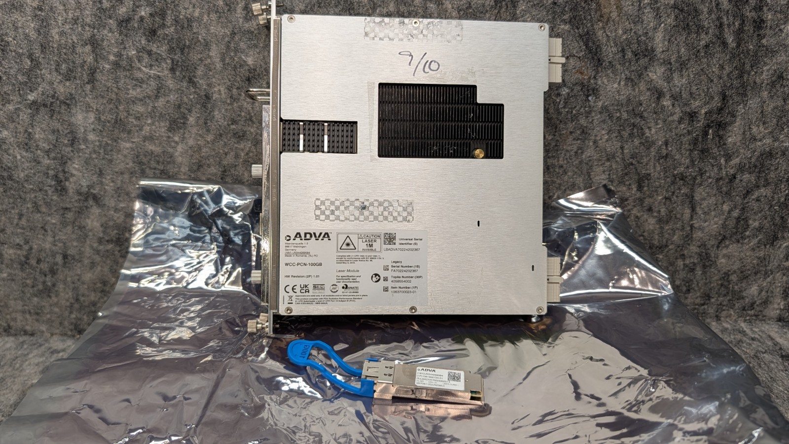 ADVA WCC-PCN-100G 100G Channel Card Core, CFP /112G 4x28G DCTCA/SM/LC