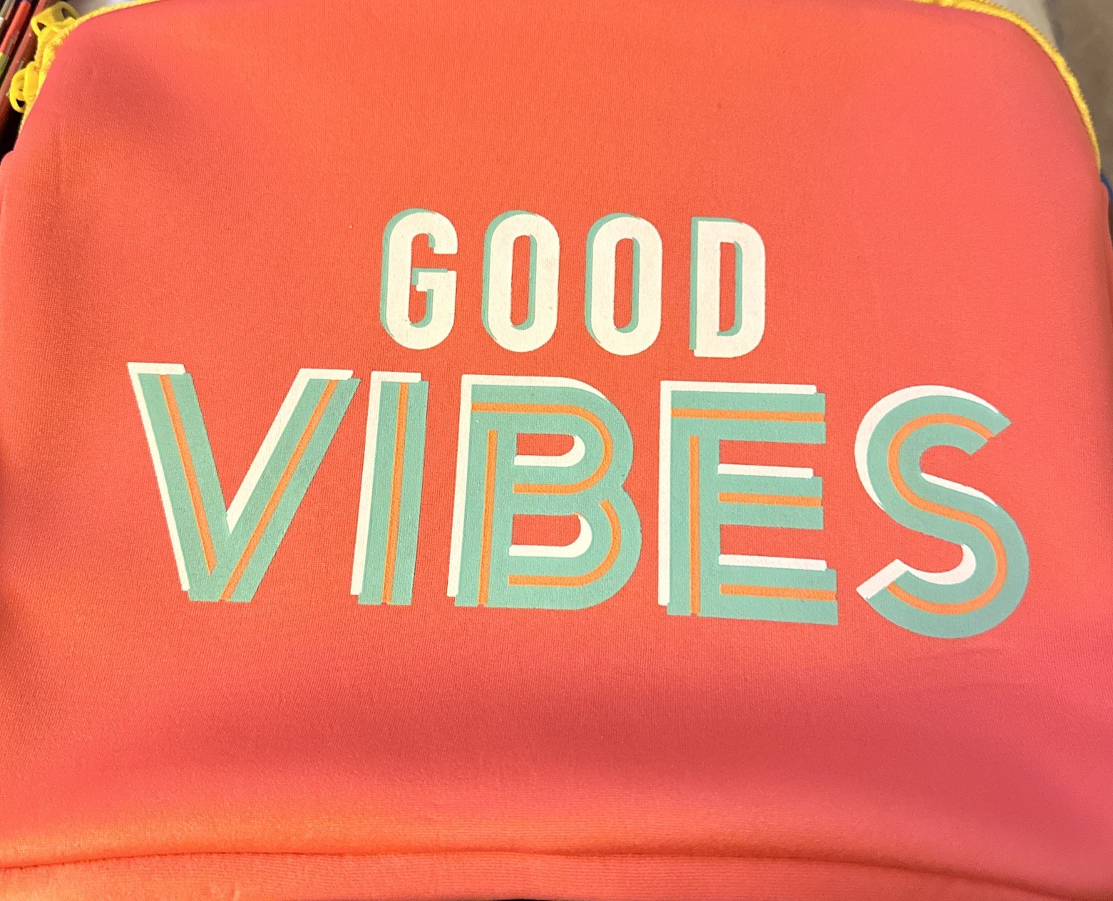 🌟 New With Tags “Good Vibes” Tech Pouch 🌟