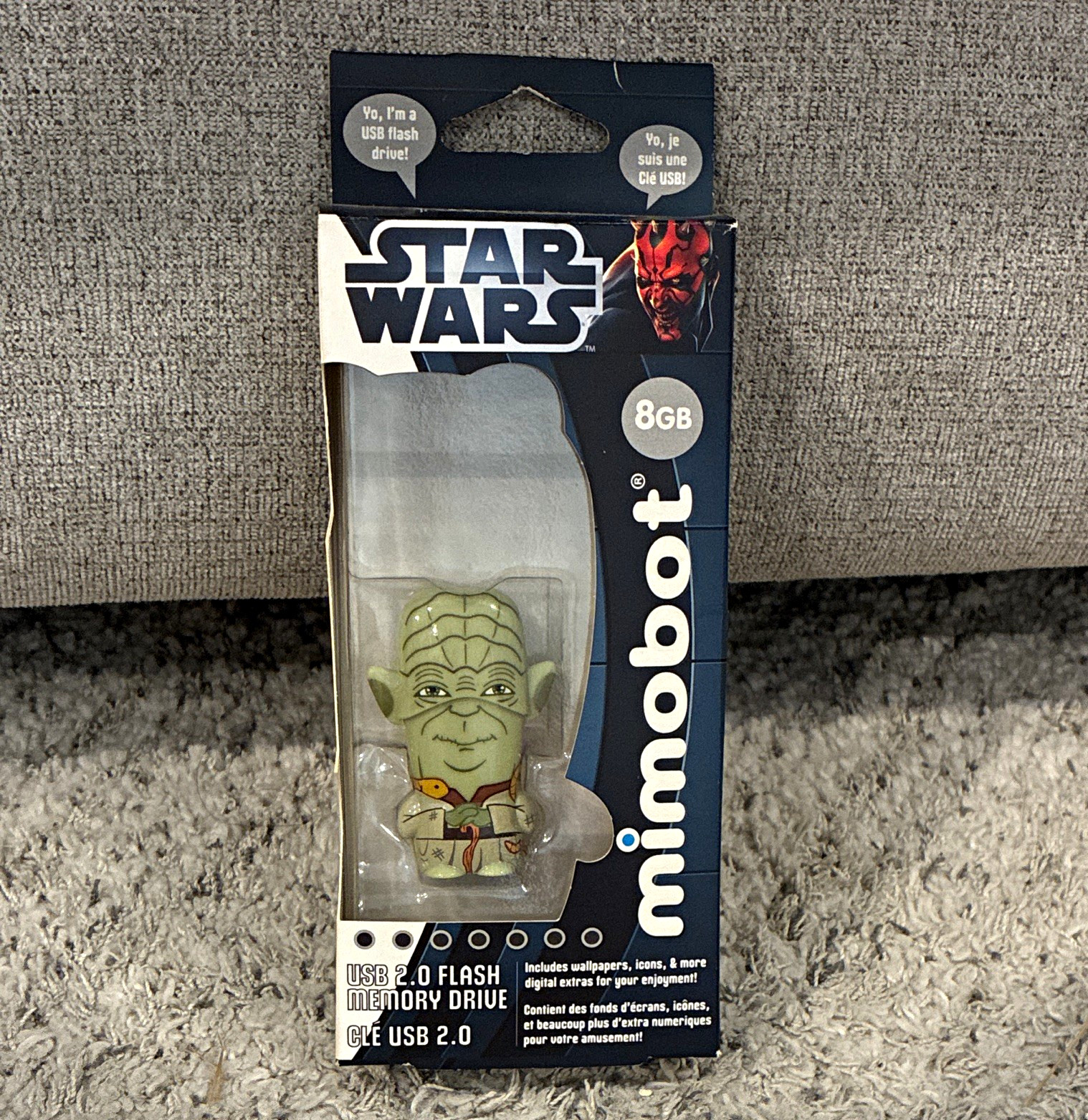 Mimobot Star Wars Yoda 8GB USB 2.0 Flash Drive Green PC/Mac Digital Extras