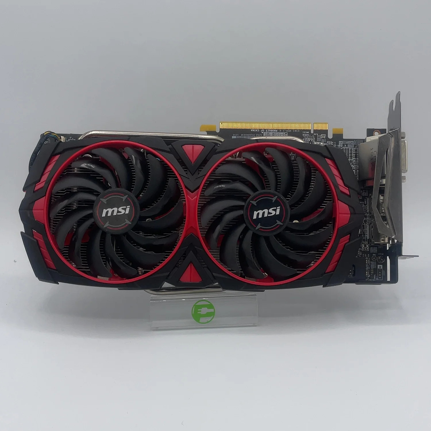 MSI Radeon RX 580 ARMOR MK2 OC 8GB GDDR5 Graphics Card R580AR28C