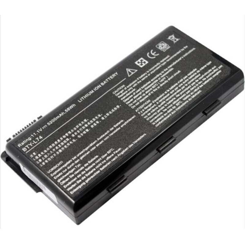 Li-ion Battery BTY-L74 BTY-L75 for MSI A6200 CR600 CR610 CR620 A5000 CR700 A6000