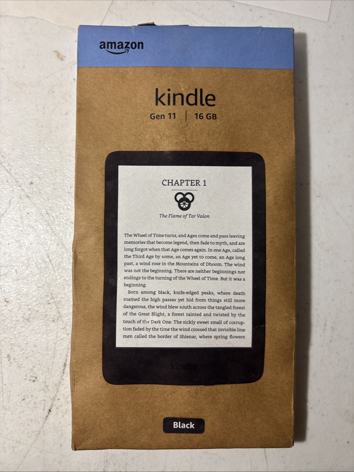 Amazon Kindle E-Reader 6" 11th Gen 16GB Wi-Fi Model RS23CV Black - NEW Open Box