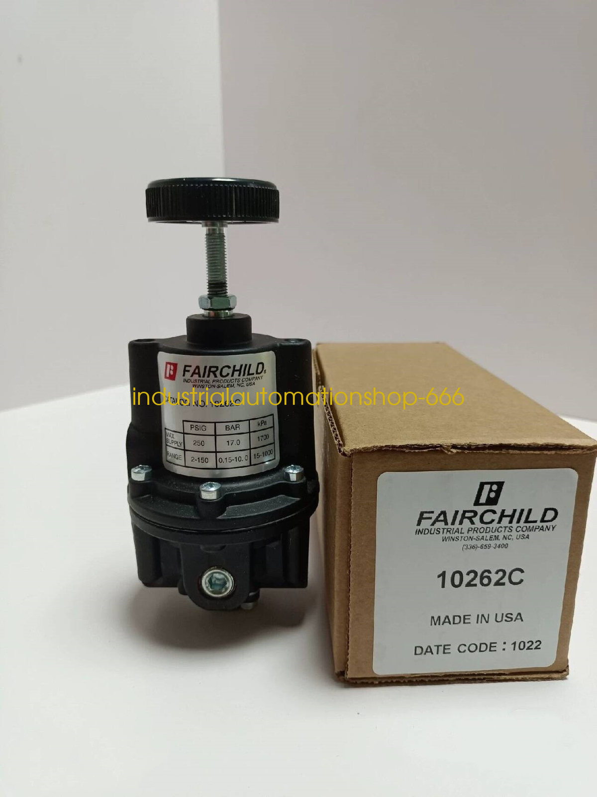 1PC NEW Fairchild 10262C Pressure regulating valve Via DHL or FedEX