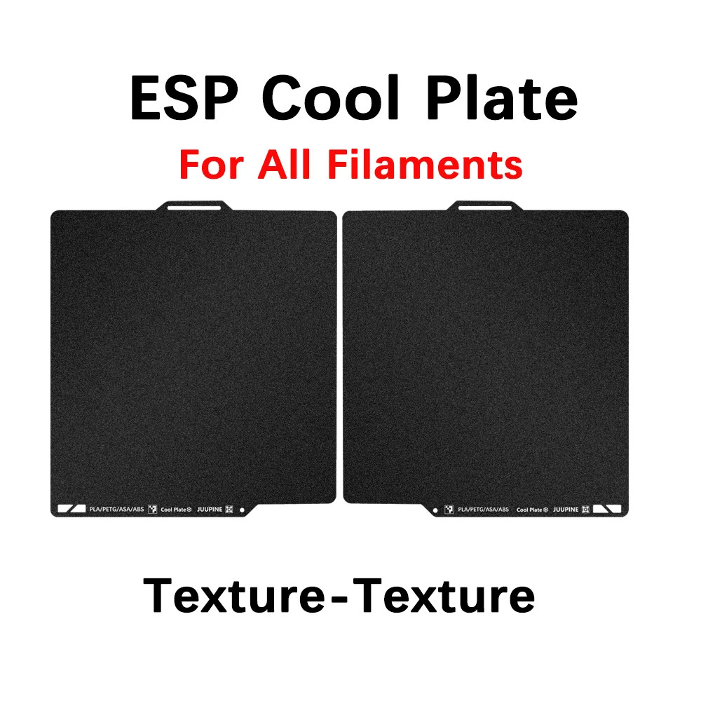 For BambuLab P1S P1P X1C X1E A1 Cool Build Plate 2Sided Textured Sheet 3D Print