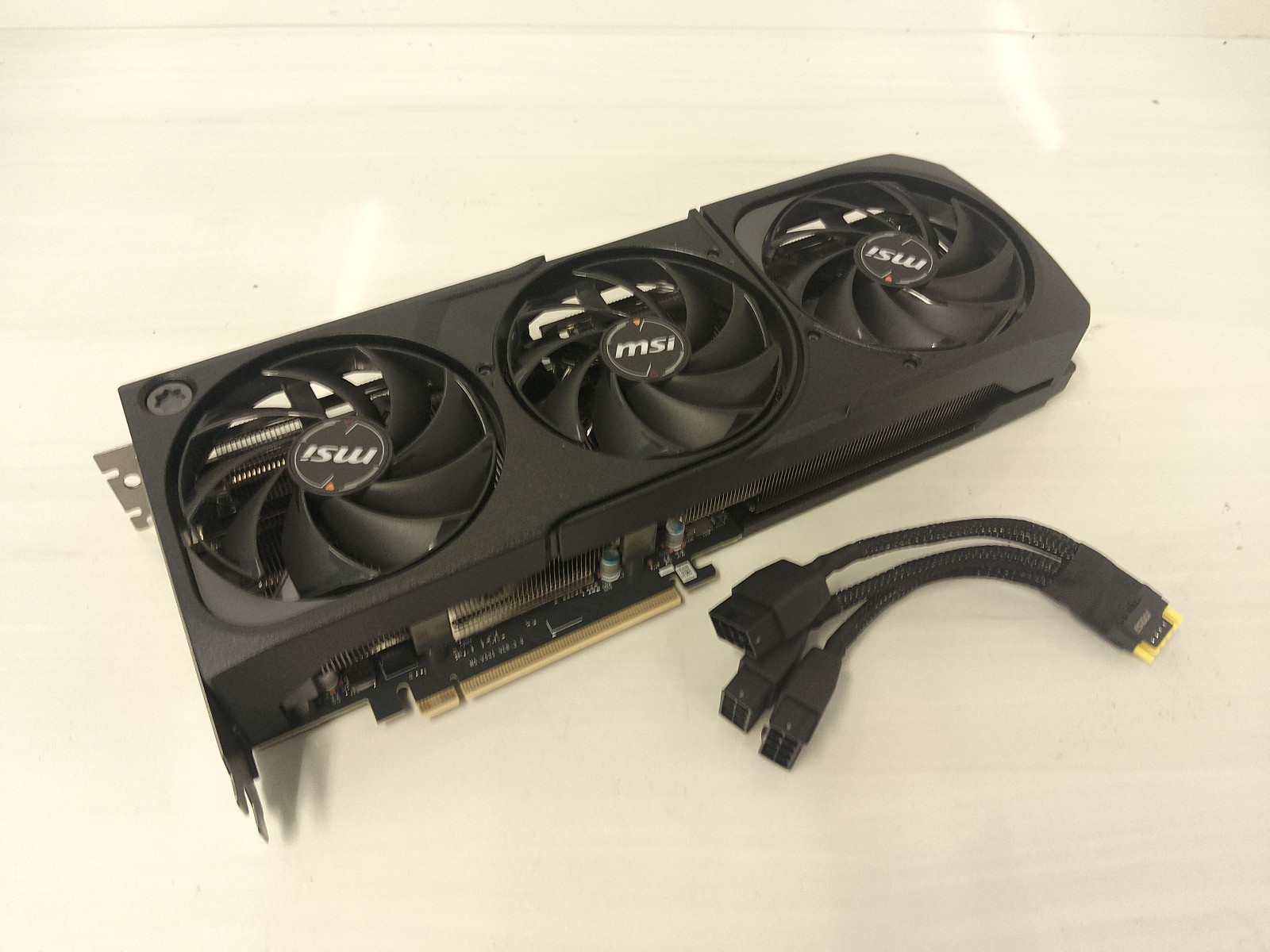 MSI GeForce RTX 5080 16G SHADOW 3X OC 16GB GDDR7 Graphics Card GPU