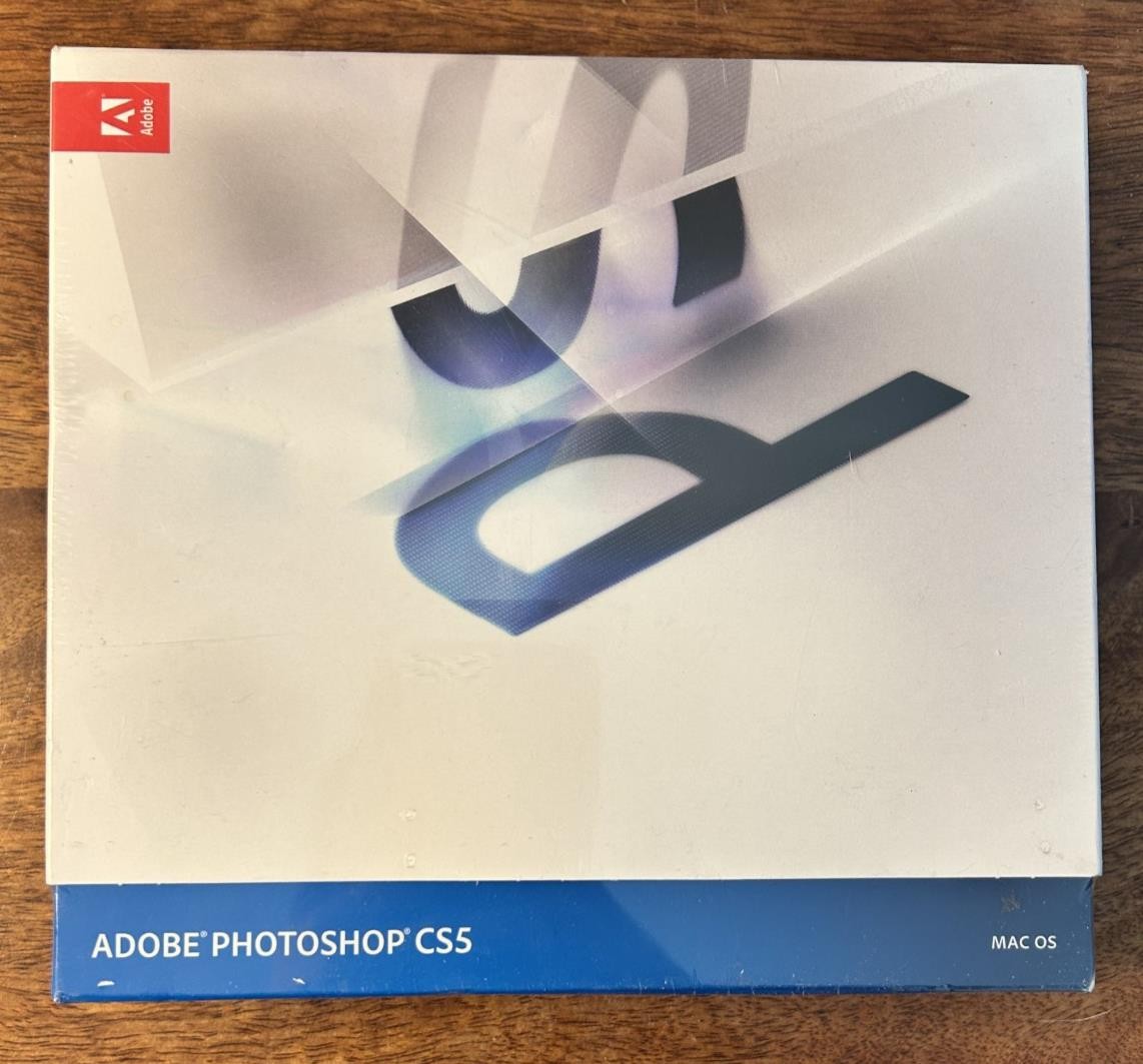 Adobe Photoshop CS5 Upgrade From Earlier Version MAC OS Brand NEW Sealed