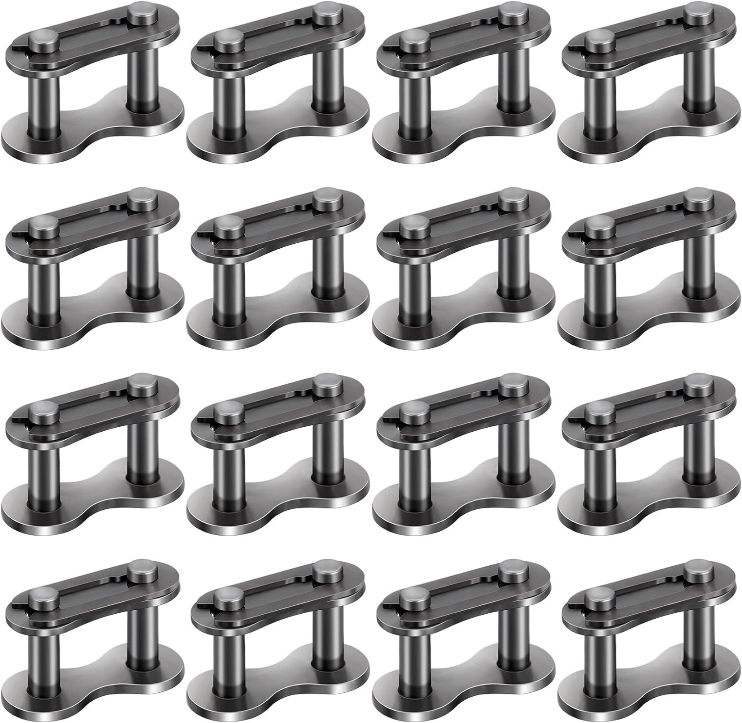 16PCS #41 Roller Chain Connecting Links, Master Connector Link | Heavy Duty