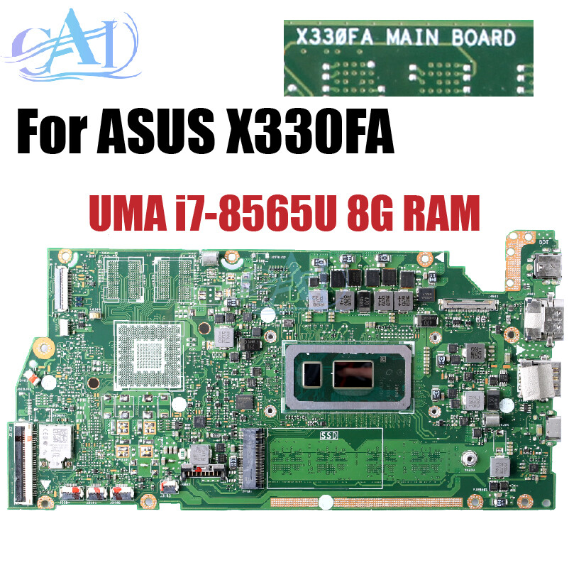 X330FA Mainboard For ASUS X330FA X330FN X330FL S330F I330F Laptop Motherboard I7