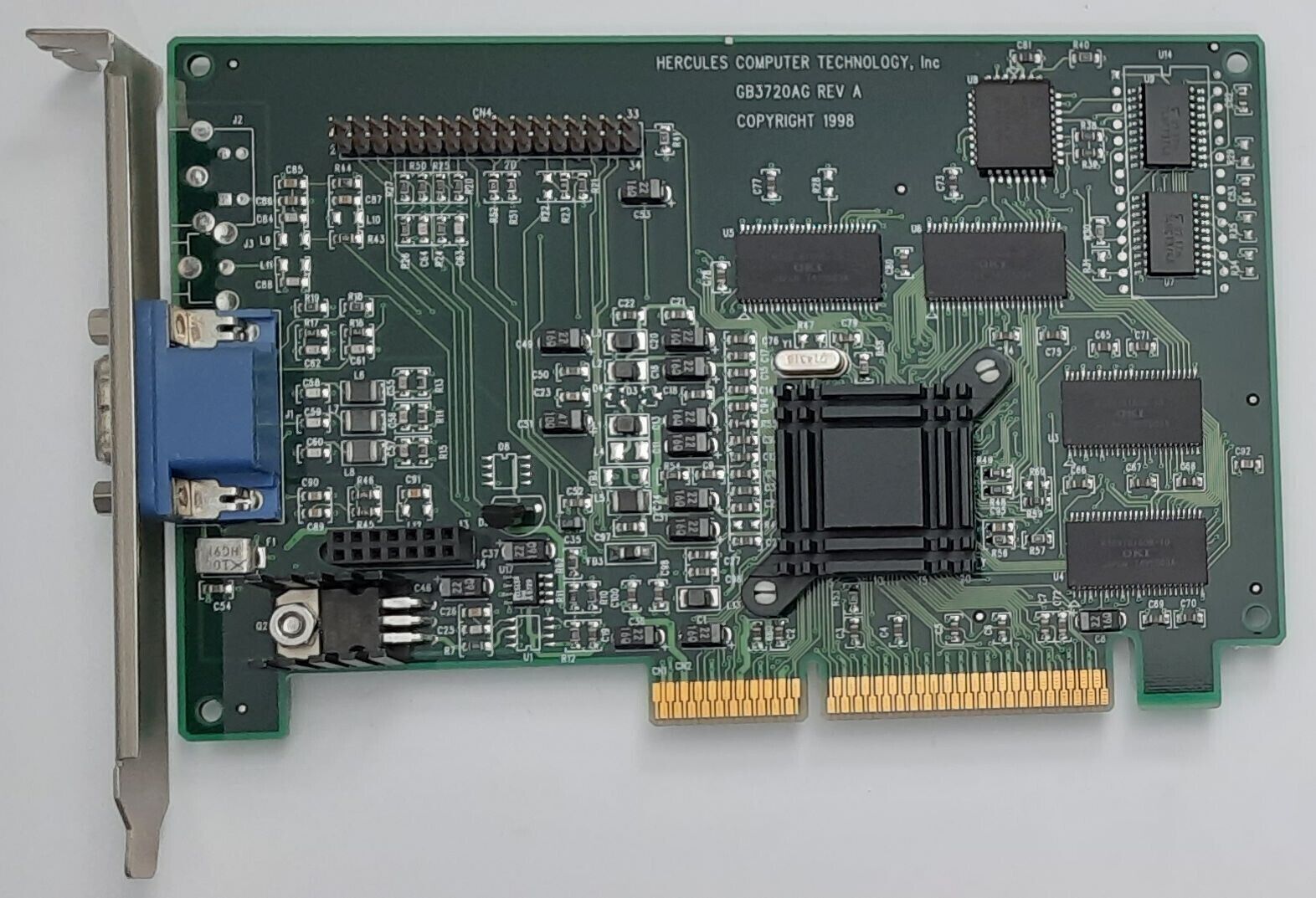 Hercules Terminator BEAST AGP Graphics Card (S3 Savage3D, 8MB, Retro, 1998)