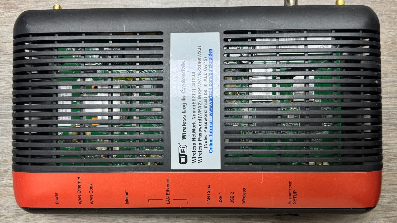 Verizon Actiontec Router