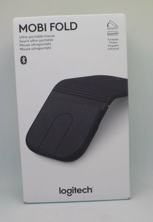Logitech MOBI FOLD Ultra-Portable Mouse (910-007601) Brand New Authentic