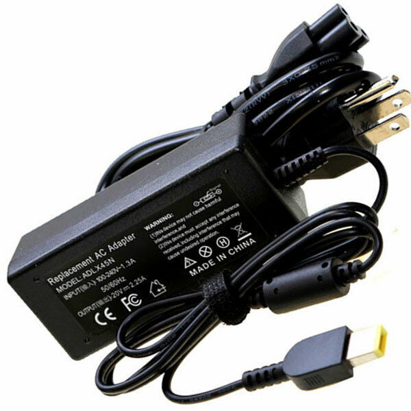 For Lenovo L27q-10 L27q-20 LED Monitor 45W AC Adapter Power Supply Cord Charger
