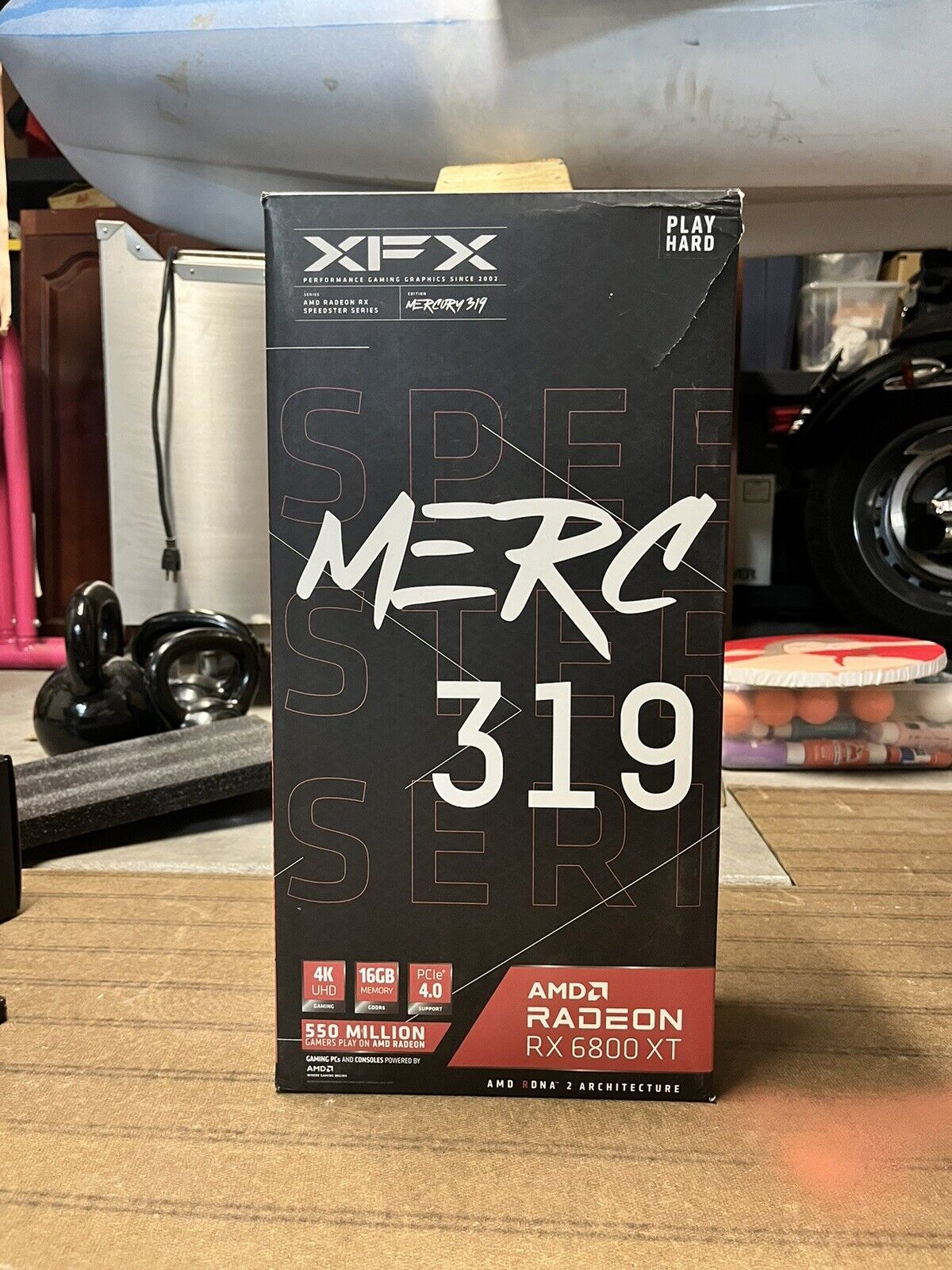 XFX Speedster MERC 319 Gaming Graphics Card - AMD Radeon RX 6800 XT CORE - 16GB