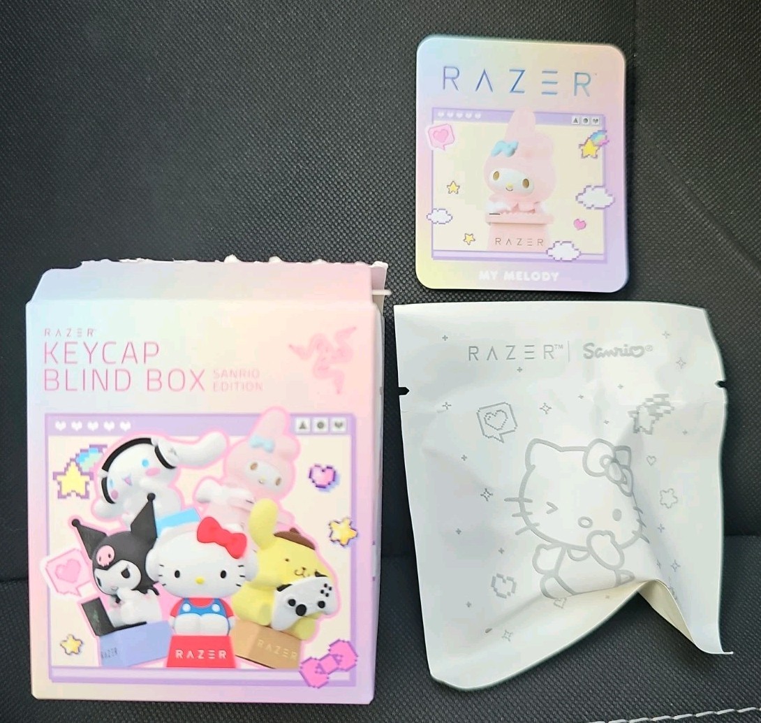 Razer Keycap Blind Box Sanrio Edition Hello Kitty and Friends (My Melody)